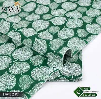 14 august 2 Pcs Women's Unstitched Printed Suit