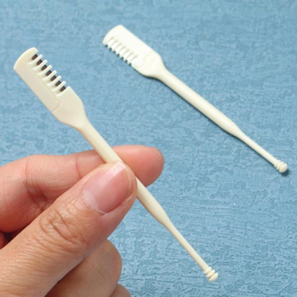 02 Pcs Nose Hair Cutter, 360 Degree Rotating Nose Tweezers – Multi-functional Nose Hair Trimmer Tool For Travel, Picnic, Dating Portable Ear Pick