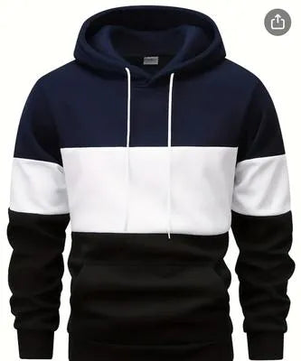 Polyester Fleece Plain Hoodie