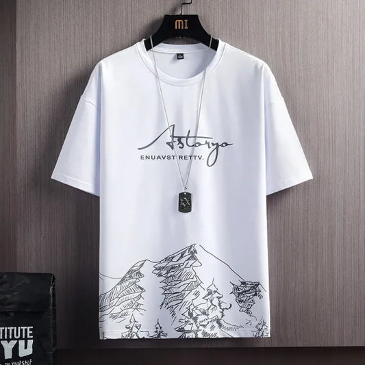 Summer White Astarya Tracksuit ( Tshirt + Short) Fabric Polister