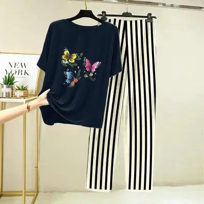 Night dress | 2 Pcs Stitched Sleepwear For Women