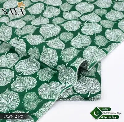 14 august 2 Pcs Women's Unstitched Printed Suit