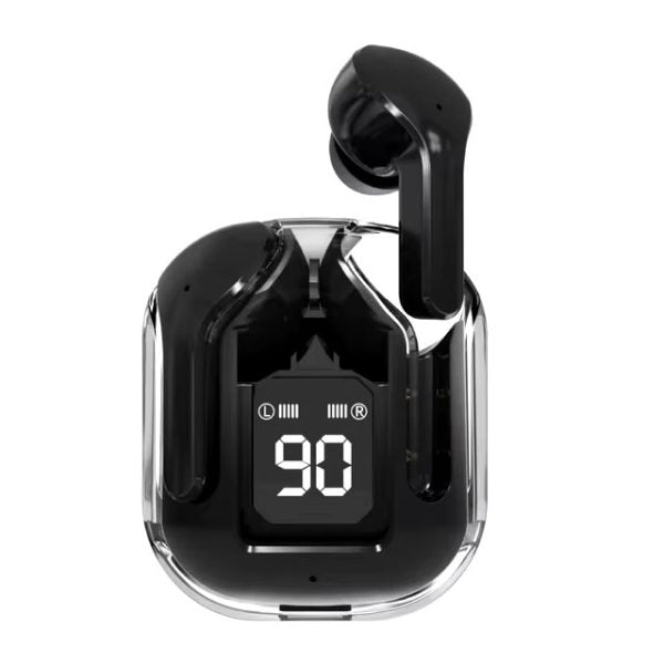 Treqa Bt35 Bluetooth Earbuds | Wireless Earphones | Hifi Stereo Headphone | Digital Display Charging Case (random Color)